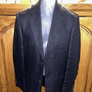 Banana Republic Navy MENS Slim Fit Blazer 38R +FREE GIFT! WHILE SUPPLIES LAST!